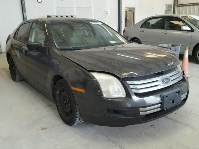 3FAFP06Z26R165235 - 2006 FORD FUSION S GRAY photo 1