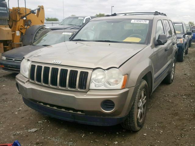 1J8GR48K45C583513 - 2005 JEEP GRAND CHER GRAY photo 2