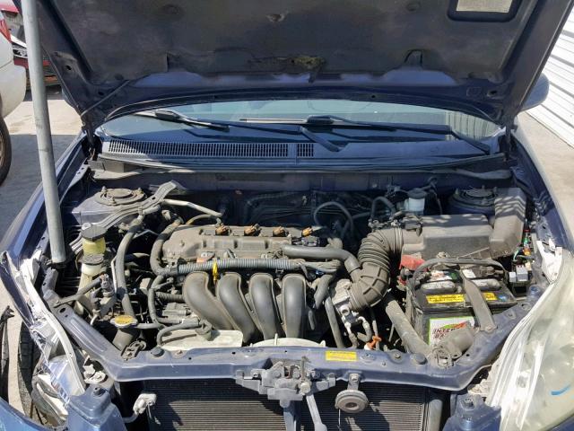 2T1KR32E55C416731 - 2005 TOYOTA MATRIX BLUE photo 7