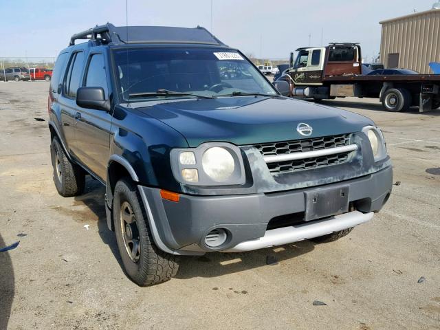 5N1ED28Y22C517104 - 2002 NISSAN XTERRA XE GREEN photo 1