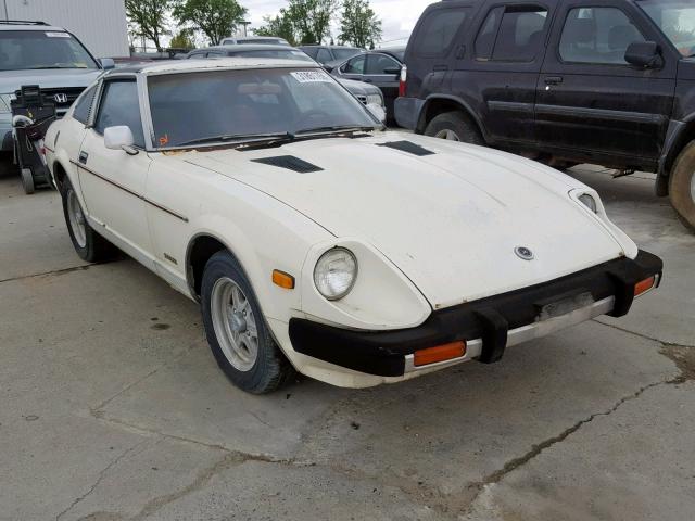 JN1HZ04S6BX408830 - 1981 DATSUN 280ZX WHITE photo 1