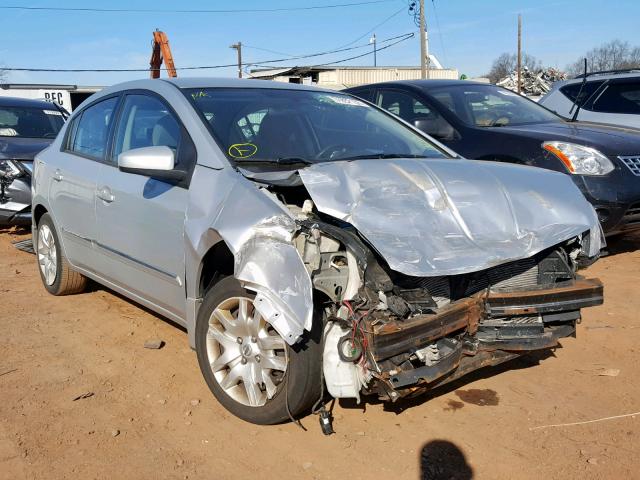 3N1AB6AP9BL731130 - 2011 NISSAN SENTRA 2.0 SILVER photo 1