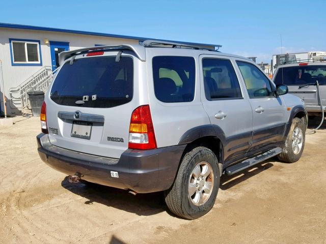4F2CZ06153KM17545 - 2003 MAZDA TRIBUTE ES 银色 照片 4
