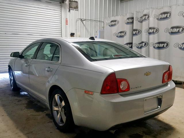 1G1ZD5EU3CF369983 - 2012 CHEVROLET MALIBU 2LT SILVER photo 3