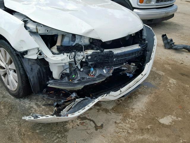 1HGCR2F84DA164672 - 2013 HONDA ACCORD EXL WHITE photo 9