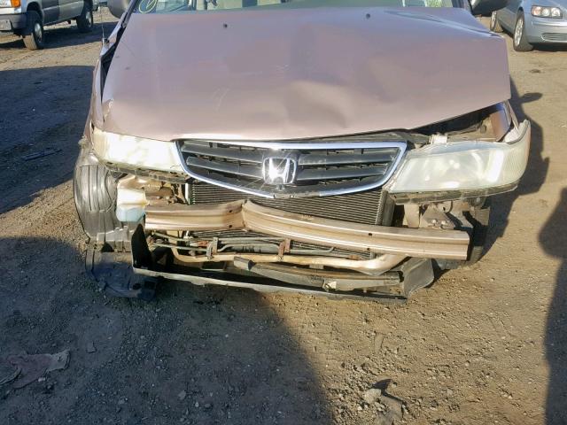 5FNRL18574B058117 - 2004 HONDA ODYSSEY LX GOLD photo 7