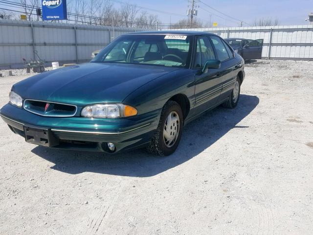 1G2HX52K5W4226244 - 1998 PONTIAC BONNEVILLE GREEN photo 2