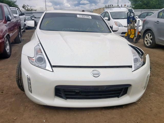 JN1AZ4EH1HM951511 - 2017 NISSAN 370Z BASE WHITE photo 10