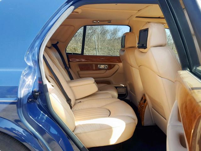 SCBLB51E4XCX02588 - 1999 BENTLEY ARNAGE BLUE photo 6