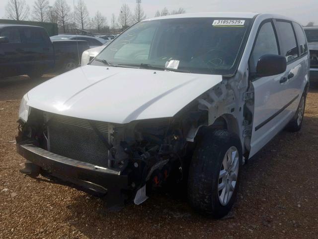 2C4JRGAG0ER374846 - 2014 RAM TRADESMAN WHITE photo 2