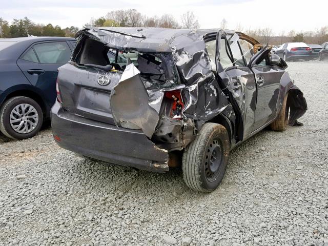 JTKKU10498J000373 - 2008 TOYOTA SCION XD GRAY photo 4