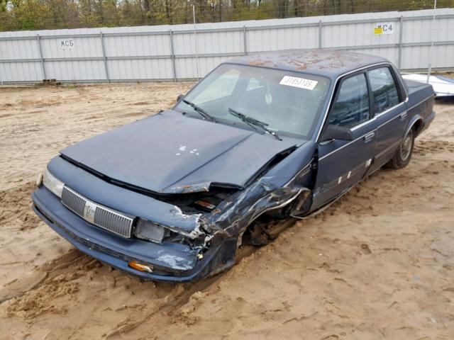 1G3AJ54N4M6325886 - 1991 OLDSMOBILE CUTLASS CI 蓝色 照片 2