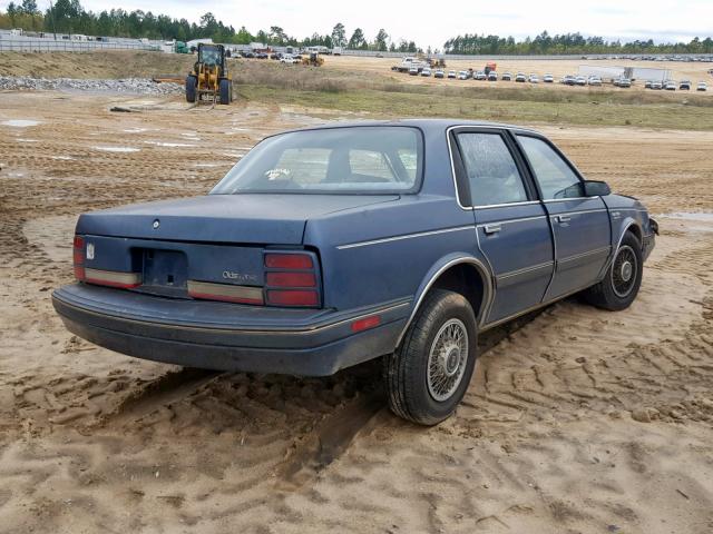 1G3AJ54N4M6325886 - 1991 OLDSMOBILE CUTLASS CI 蓝色 照片 4