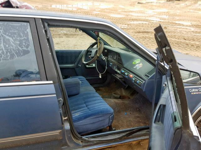 1G3AJ54N4M6325886 - 1991 OLDSMOBILE CUTLASS CI 蓝色 照片 5