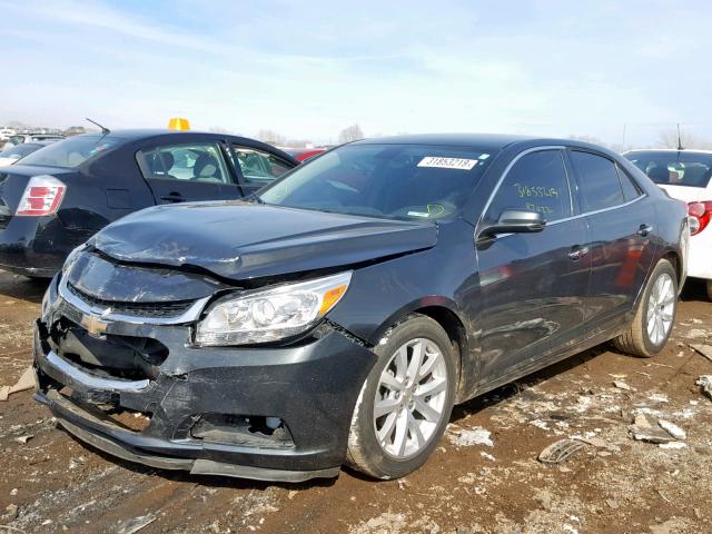 1G11F5SL4FF149873 - 2015 CHEVROLET MALIBU LTZ GRAY photo 2