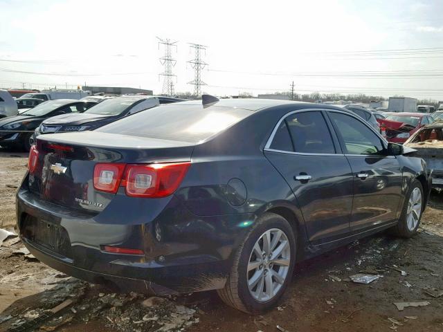 1G11F5SL4FF149873 - 2015 CHEVROLET MALIBU LTZ GRAY photo 4