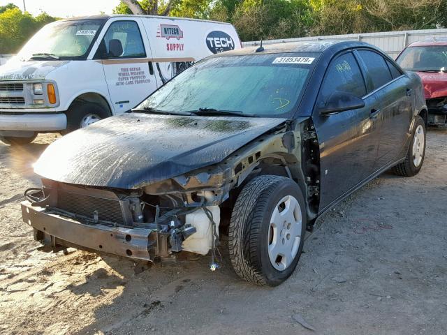 1G2ZF57BX84221768 - 2008 PONTIAC G6 VALUE L BLACK photo 2