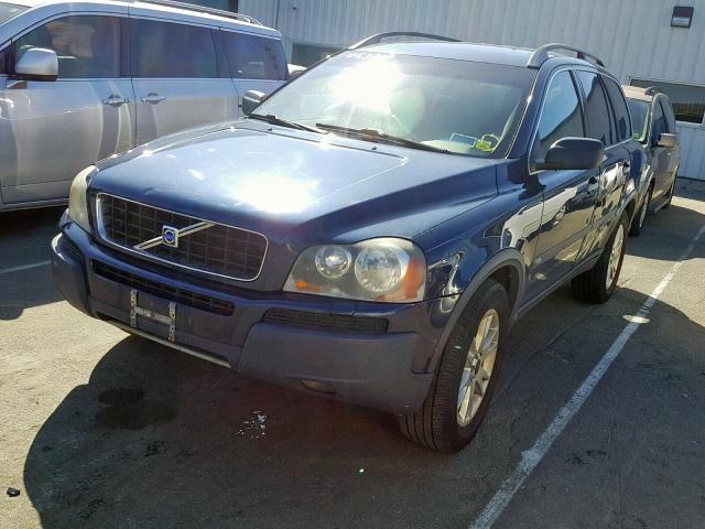 YV1CM91H841047619 - 2004 VOLVO XC90 T6 BLUE photo 2