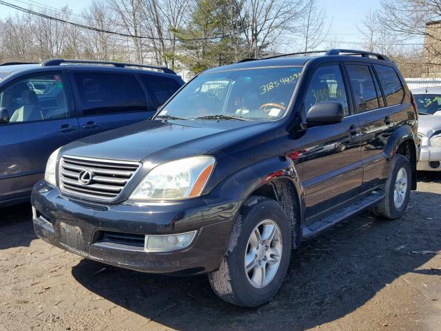 JTJBT20XX50088424 - 2005 LEXUS GX 470 BLACK photo 2