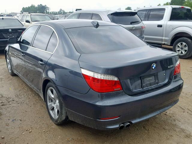 WBANW135X8CZ85237 - 2008 BMW 535 I GRAY photo 3