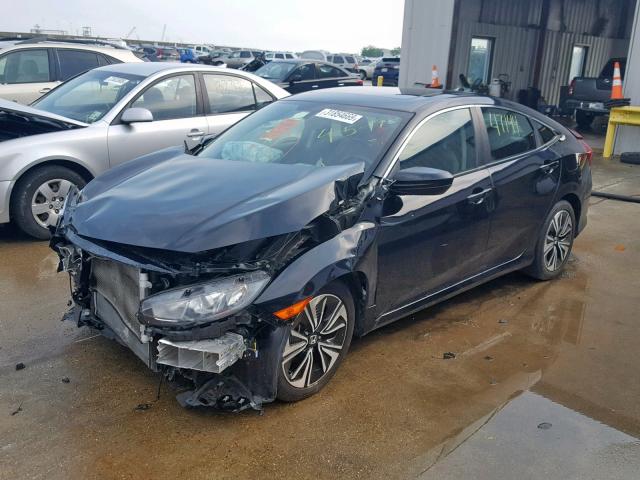 2HGFC1F78GH639603 - 2016 HONDA CIVIC EXL BLACK photo 2