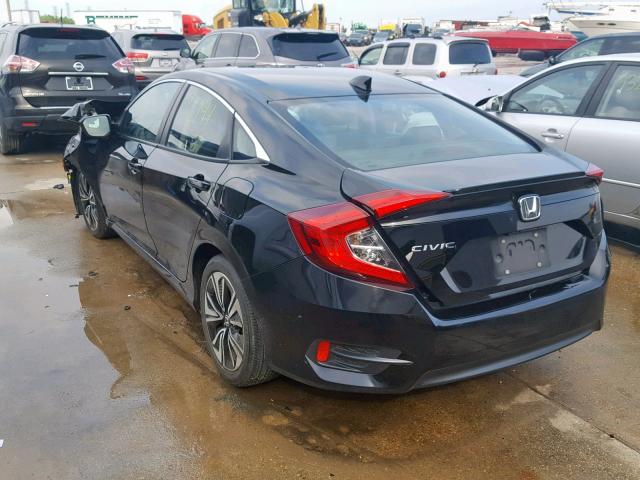 2HGFC1F78GH639603 - 2016 HONDA CIVIC EXL BLACK photo 3