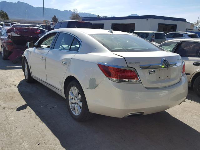 1G4GA5E34DF255079 - 2013 BUICK LACROSSE WHITE photo 3