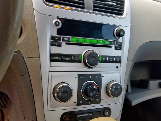 1G1ZB5EBXA4129357 - 2010 CHEVROLET MALIBU LS WHITE photo 9