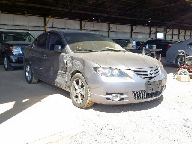 JM1BK124461422624 - 2006 MAZDA 3 S GRAY photo 1