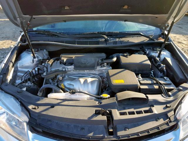 4T4BF1FK1FR487377 - 2015 TOYOTA CAMRY LE SILVER photo 7