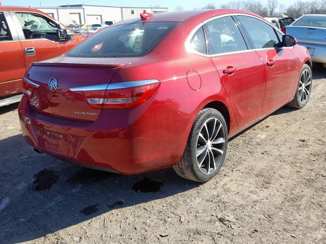 1G4PW5SK0G4140055 - 2016 BUICK VERANO SPORT TOURING  photo 4