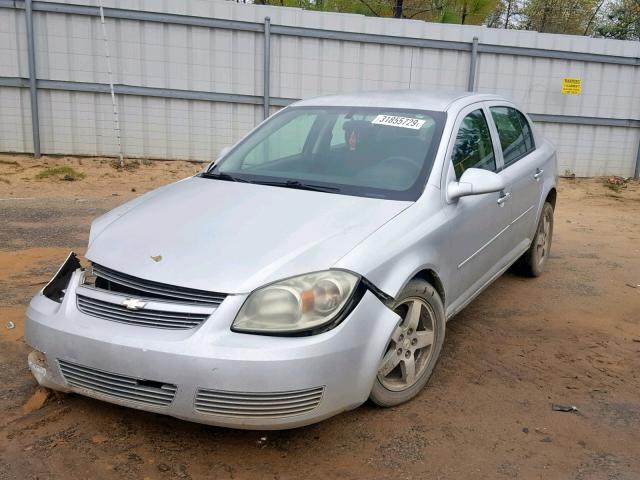 1G1AF5F59A7178722 - 2010 CHEVROLET COBALT 2LT SILVER photo 2