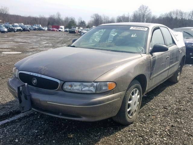 2G4WS52J731165457 - 2003 BUICK CENTURY CU BROWN photo 2