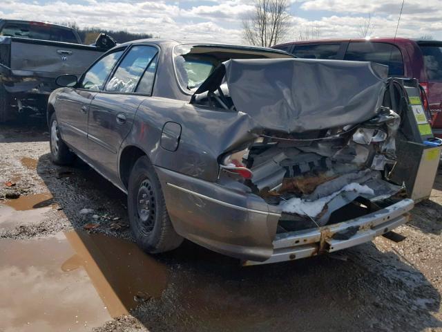 2G4WS52J731165457 - 2003 BUICK CENTURY CU BROWN photo 3