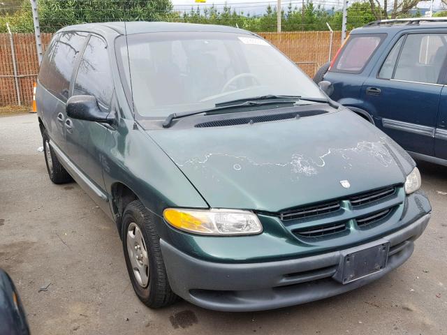 2B4FP25B3XR476123 - 1999 DODGE CARAVAN GREEN photo 1