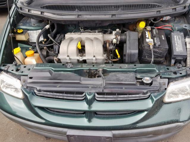 2B4FP25B3XR476123 - 1999 DODGE CARAVAN GREEN photo 7