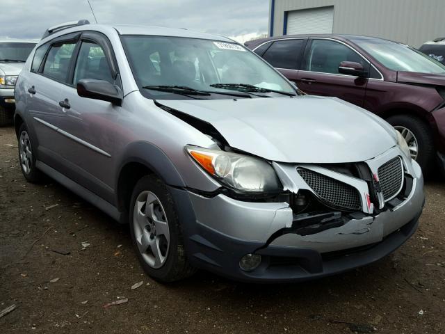 5Y2SL65816Z433333 - 2006 PONTIAC VIBE SILVER photo 1