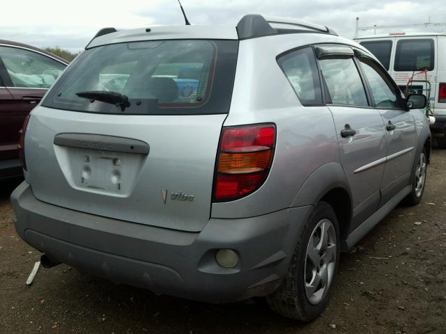 5Y2SL65816Z433333 - 2006 PONTIAC VIBE SILVER photo 4