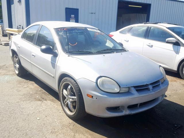 1B3ES56C02D615028 - 2002 DODGE NEON ES SILVER photo 1