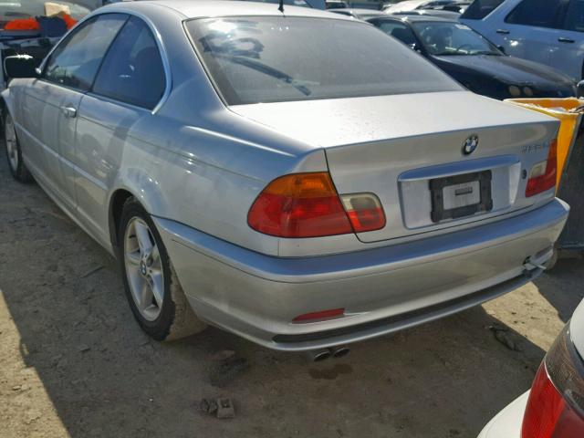 WBABM5348YJN90413 - 2000 BMW 328 CI SILVER photo 3
