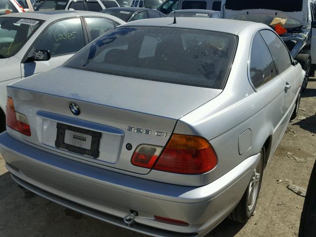 WBABM5348YJN90413 - 2000 BMW 328 CI SILVER photo 4