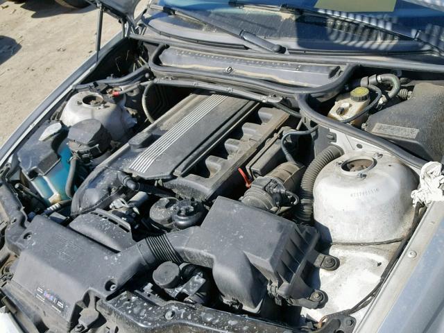 WBABM5348YJN90413 - 2000 BMW 328 CI SILVER photo 7