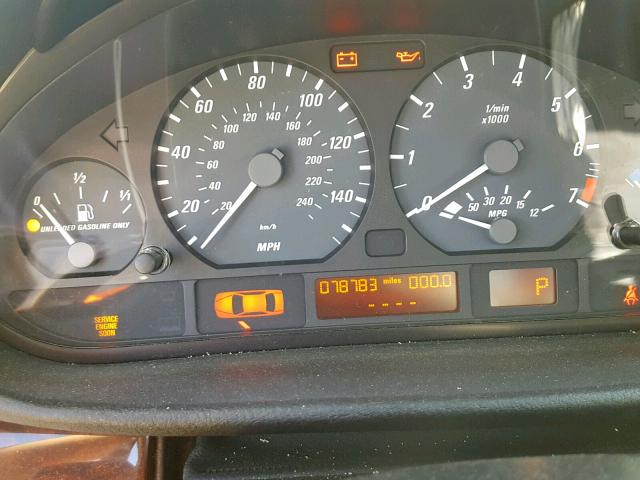 WBABM5348YJN90413 - 2000 BMW 328 CI SILVER photo 8