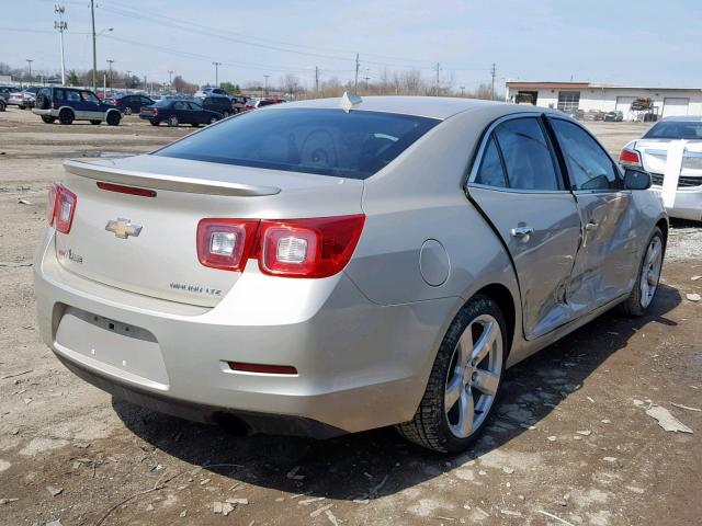 1G11J5SX8EF170631 - 2014 CHEVROLET MALIBU LTZ 金色 照片 4