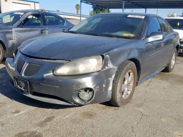 2G2WP522551282654 - 2005 PONTIAC GRAND PRIX GRAY photo 2