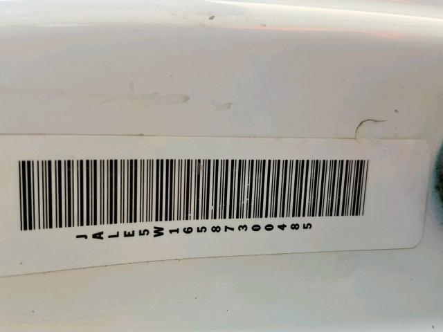 JALE5W16587300485 - 2008 ISUZU NQR WHITE photo 10