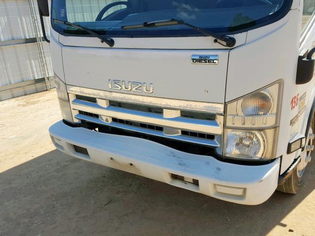 JALE5W16587300485 - 2008 ISUZU NQR WHITE photo 9