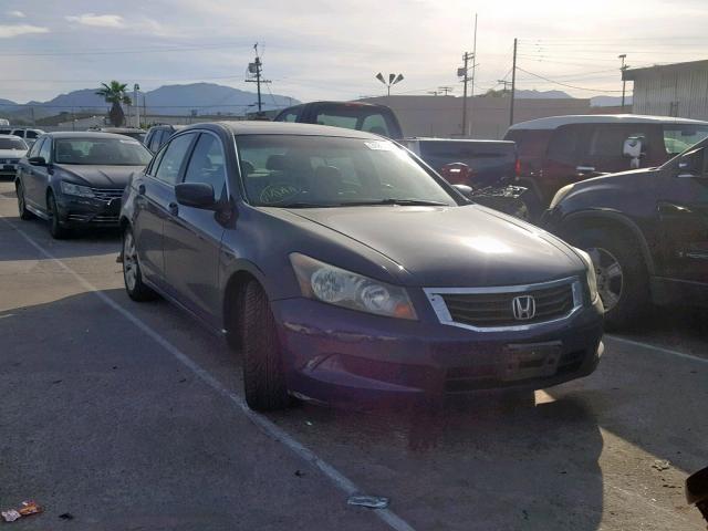 1HGCP26828A155917 - 2008 HONDA ACCORD EXL BLUE photo 1