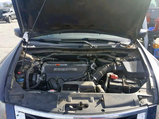 1HGCP26828A155917 - 2008 HONDA ACCORD EXL BLUE photo 7