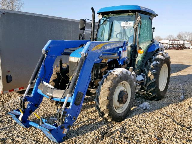 Y9WLE1015 - 2010 NEWH TRACTOR BLUE photo 2